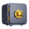 icono de caja fuerte